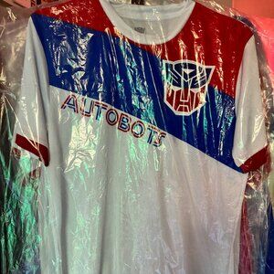 TRANSFORMERS AUTOBOTS PERFORMANCE TEAM JERSEY COSPLAY SIZE MEDIUM FREE SHIPPING!